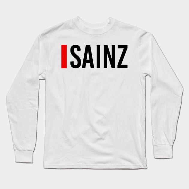 Carlos Sainz Driver Name - 2022 Season #2 Long Sleeve T-Shirt by GreazyL